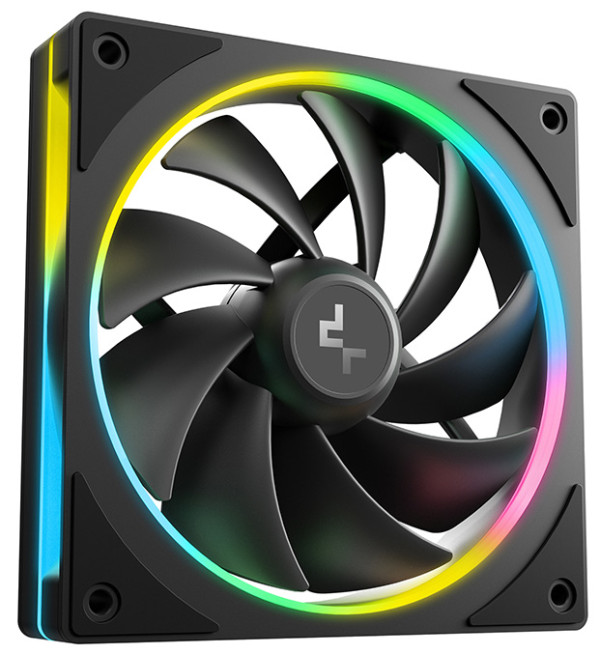 DeepCool FL12 SE 3in1, 120x120x25mm ventilator RGB LED hydro bearing 1900rpm 50CFM 28dBa