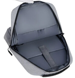 NCC-15-KLB011 Gembird Ranac poslovni Sivi za laptop 15,6inc 41x28x12cm USB konektor