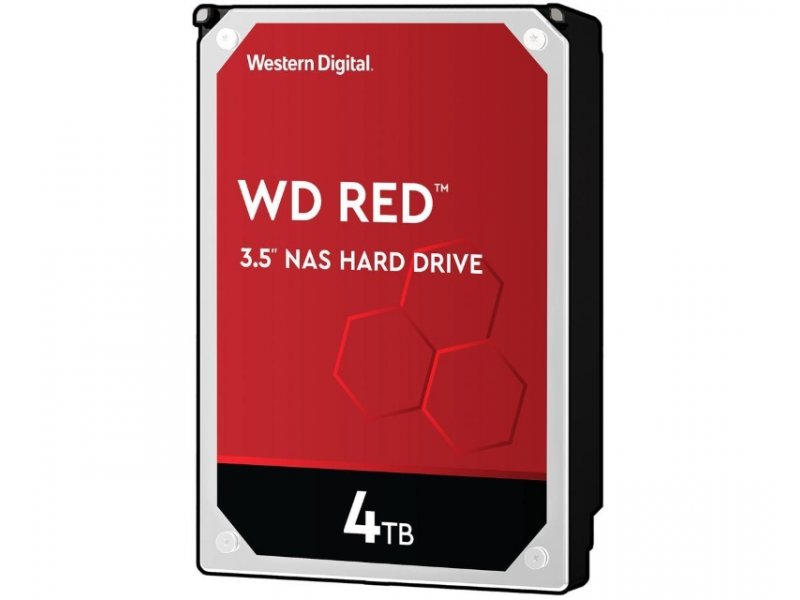 WESTERN DIGITAL 4TB 3.5” SATA III WD40EFAX Red 256MB OUTLET Recertified