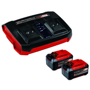 Einhell 2x 5,2Ah & Twincharger Starter set, Komplet punjač i dve baterije