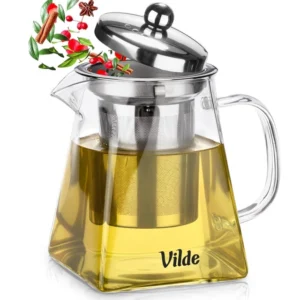 Vilde 259411- Stakleni čajnik sa infuzerom , 490ml