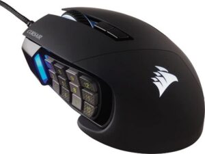 CORSAIR Miš  SCIMITAR RGB ELITE žični/crna