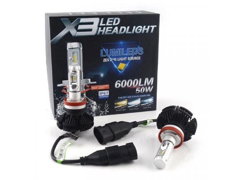 VELTEH LED sijalice H11 6000lm 50W par