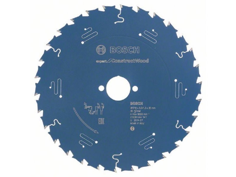 BOSCH List kružne testere Expert for Construct Wood 210x30x2 1.3×30 T