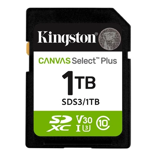Micro SD Card 1TB Kingston SDS3/1TB class 10 150MBs