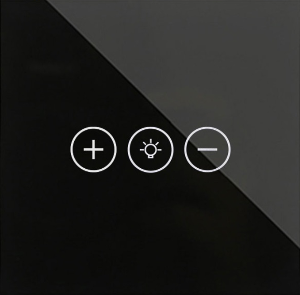 Wi-Fi TOUCH DIMMER Crni (TUYA)