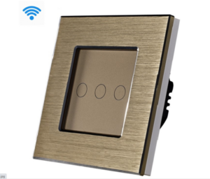 3G Wi-Fi pametni prekidači AL Zlatni (WIFI TOUCH SWITCH)
