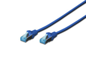 DK-1512-010/B patchcord kabl 5e U/UTP CCA 1m plavi