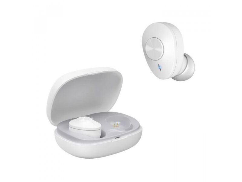 HAMA ”Freedom Buddy” BT Slus. True Wireless, Bele