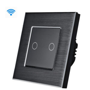 2G Wi-Fi pametni prekidači AL NN Crni  (WIFI TOUCH SWITCH)