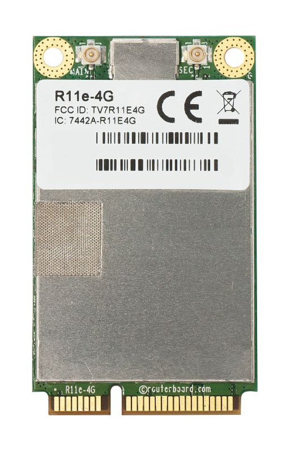 MikroTik RouterBOARD R11e-4G Cat. 4 150Mb/s / 50Mb