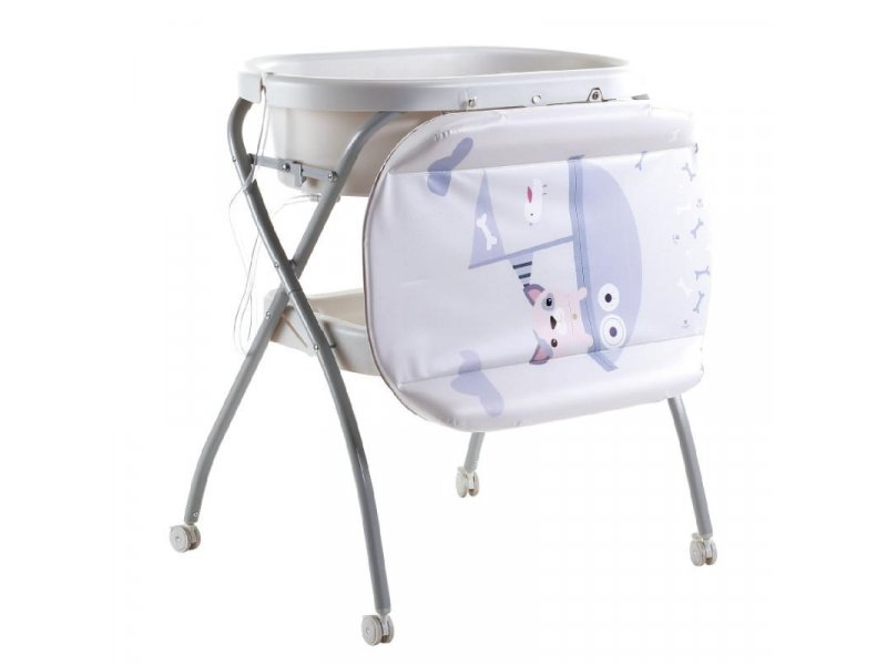 Puerri Stalak za presvlačenje i kupanje Joy, White