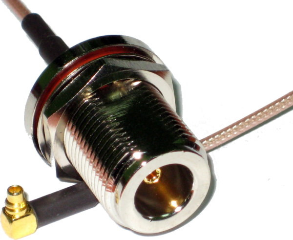 Pigtail MMCX-N/f Ultra low loss 300mm