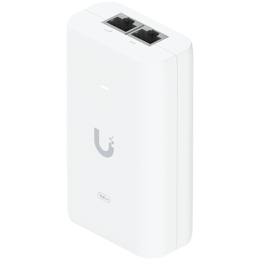 UBIQUITI PoE++ Adapter; Delivers up to 60W of PoE++; Surge, peak pulse