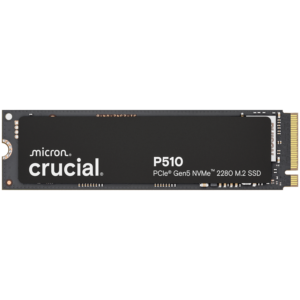 Crucial P510 2TB PCle Gen5 NVMe 2280 M.2 SSD