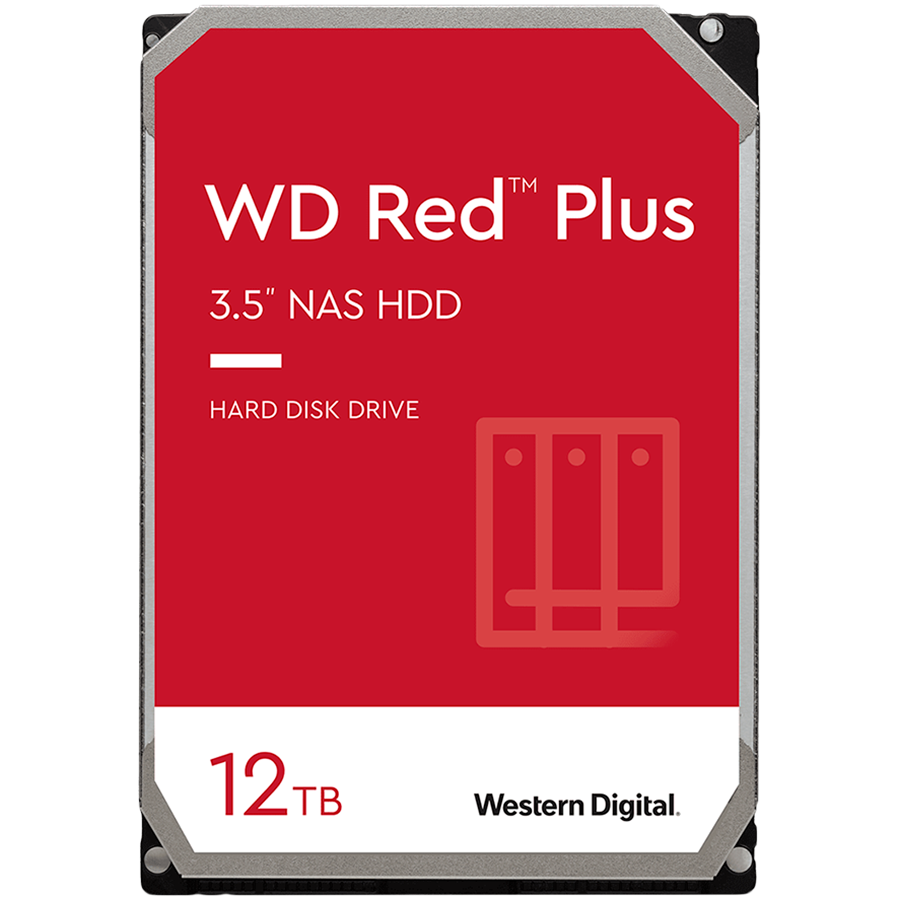 HDD NAS WD Red Plus (3.5”, 12TB