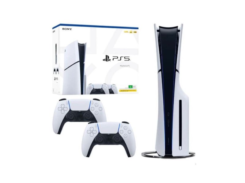 SONY Playstation PS5 Slim 1TB + 2x DualSense Wireless Controller