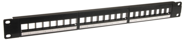 Patchcord kabel panel 24, Rek 19′ 1U