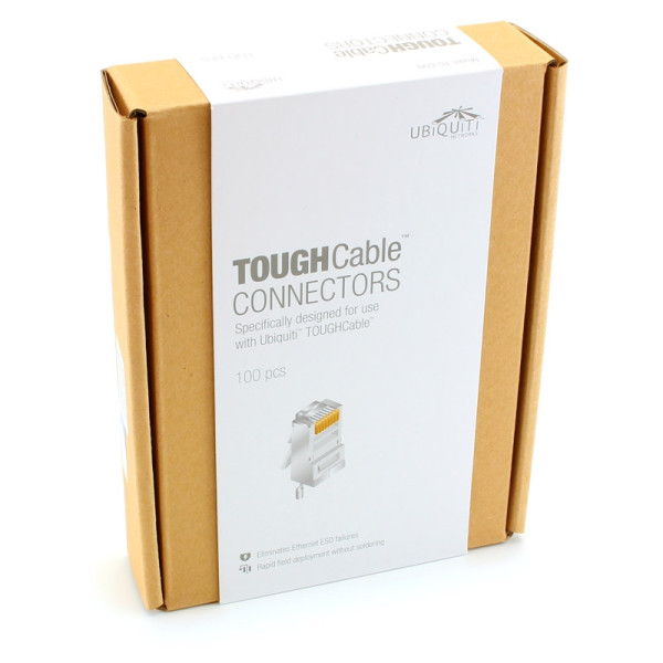 RJ45 konektor namenjen Ubiquiti tough kablu (100 kom)