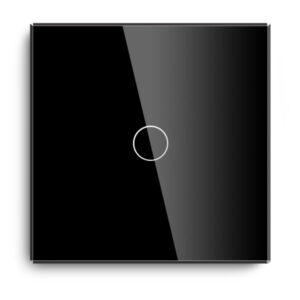 Wi-Fi pametni prekidač 1G TUYA Crni NN (WIFI TOUCH SWITCH)