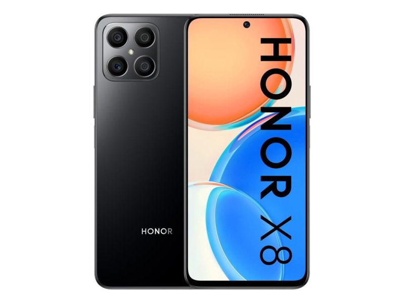 HONOR Refurbished X8 128GB Black B Grade