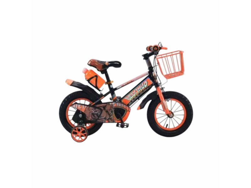 Denis Dečji bicikl, 12”, narandžasto-crni