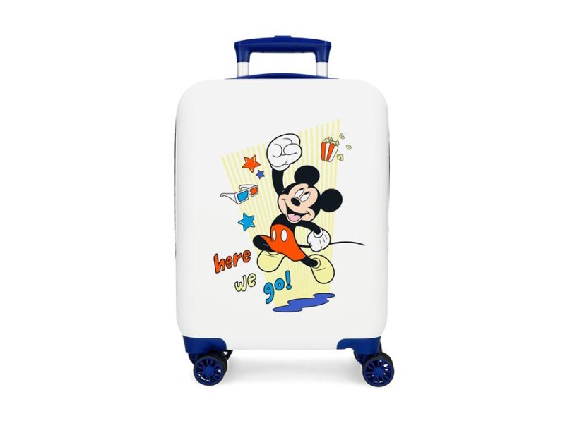 MICKEY HERE WE GO dečiji kofer na točkićima