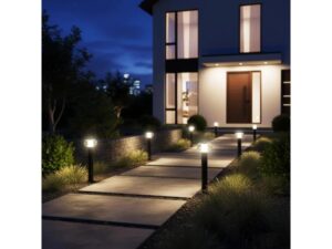 BBLINK Stubna lampa 1xGU10 IP65 crna