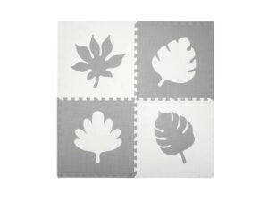 MoMi Feli podloga za bebe - Puzzle od pene Grey