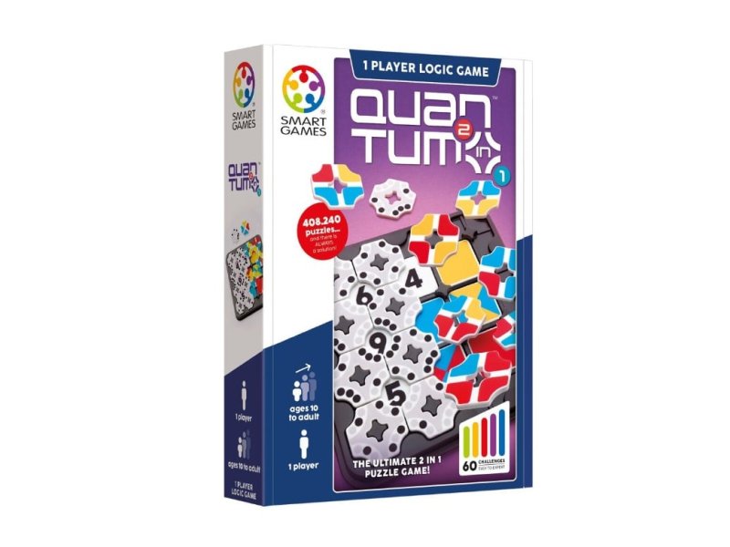 SMART GAMES SMART PUZZLE SMART GAMES QUANTUM – 2 IN 1 PUZZLE