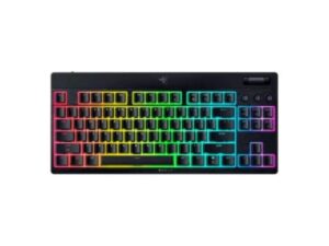 RAZER BlackWidow V4 Low-profile Tenkeyless HyperSpeed - Wireless MechanicalGaming Keyboard (Green Switch)
