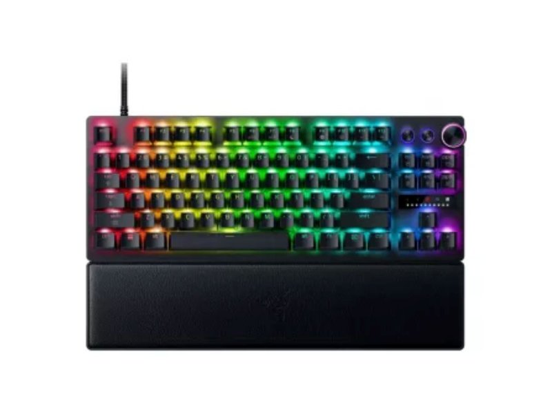 RAZER Huntsman V3 Pro Tenkeyless 8KHz – Analog Optical Esports Keyboard – US Layout