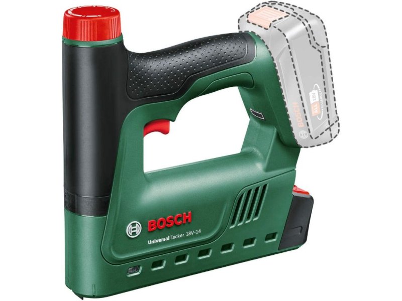 BOSCH zeleni alat Akumulatorska heftalica UniversalTacker 18V-14 Solo, bez baterije i punjača, 06032A7000