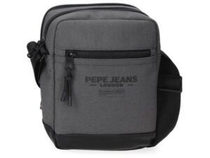 Pepe Jeans Muška torbica 22cm sa dve pregrade PJL Waltford grey