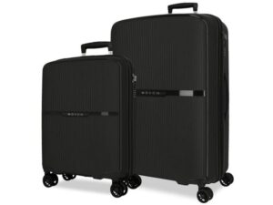 MOVOM Putni koferi od polipropilena 56cm i 66cm Moon black