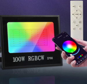 SMART LED REFLEKTOR 100W 10000lm 4000K CRNI SMART LED REFLEKTOR 100W 10000lm 4000K CRNI