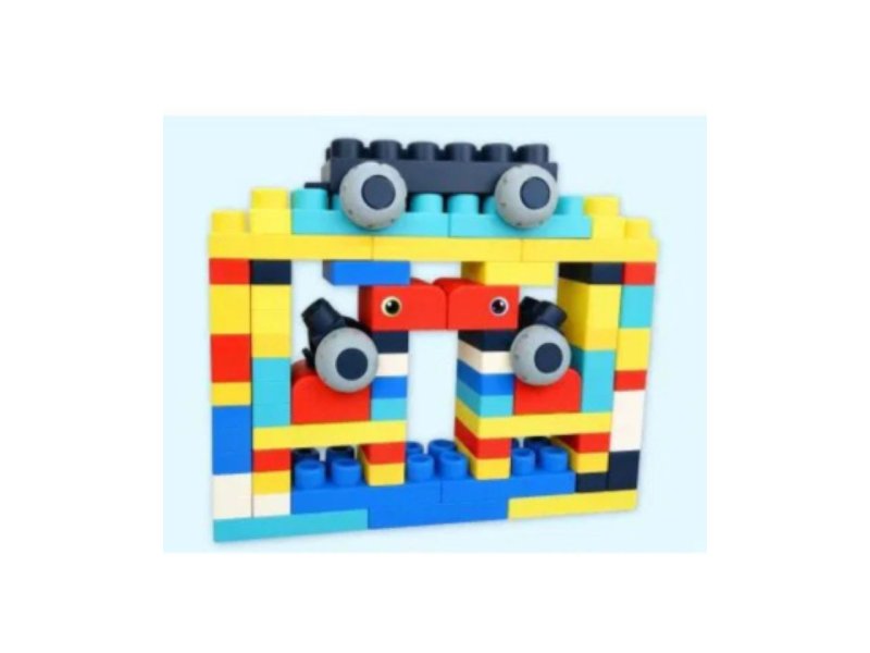 HK MINI HK MINI SET ŠARENIH KOCKI, ROZE