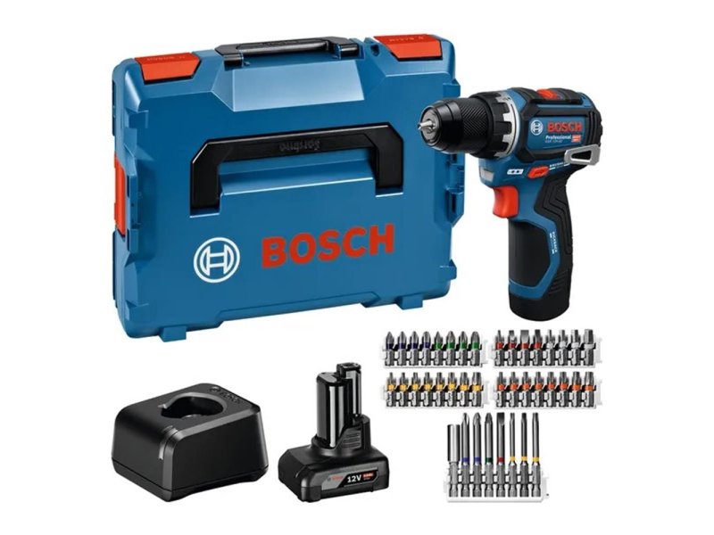 BOSCH PRO HEAVY DUTY GSR 12V-32 Akumulatorska bušilica-odvrtač sa 1x akumulatorom GBA 12V 2.0Ah, brzim punjačem, 06019N7005