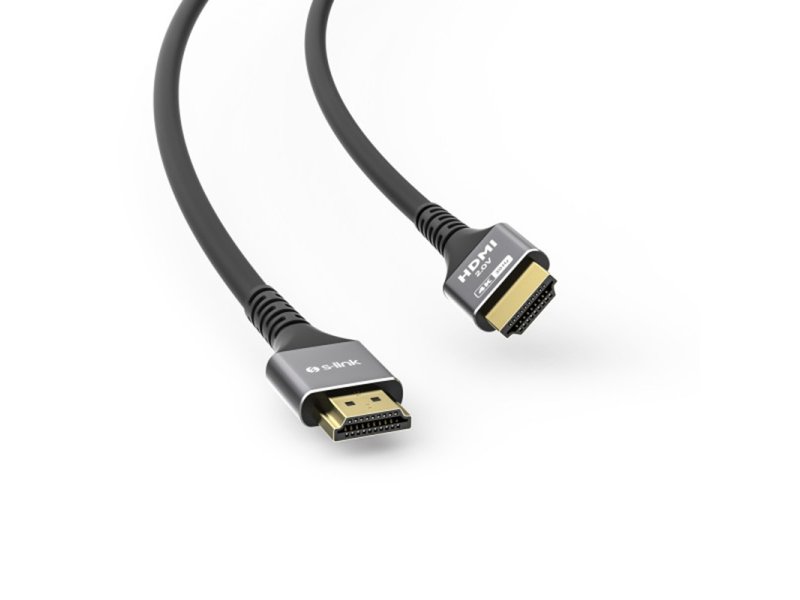 S-LINK Kabl S-link SLX-HD4K10 HDMI na HDMI M/M v2.0 4K/30Hz Metal 10m