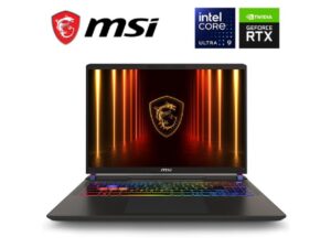 MSI Vector 16 HX AI A2XWIG (Cosmos Gray) QHD+ IPS 240Hz, U9 275HX, 64GB, 1TB SSD, RTX 5080 16GB (9S7-15M352-634)