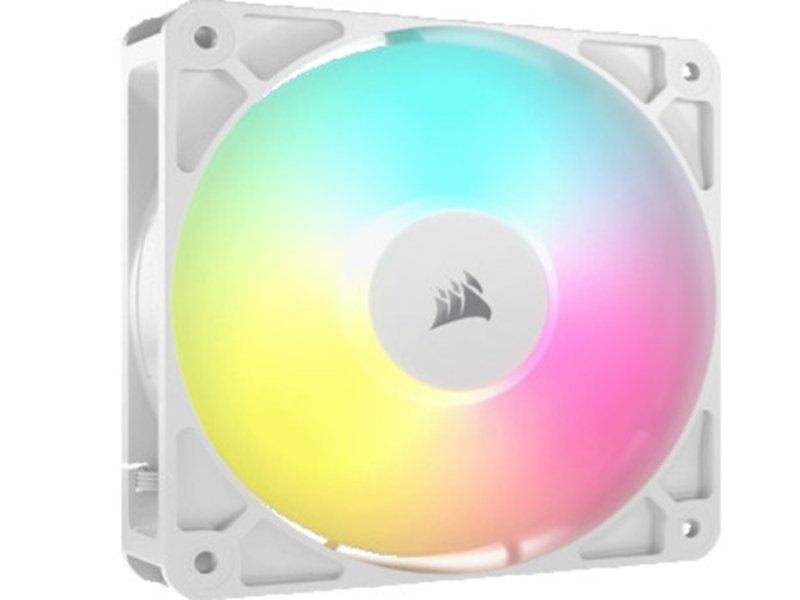 CORSAIR Ventilator Corsair RS120 ARGB 120mm PWM Fan – White, CO-9050184-WW