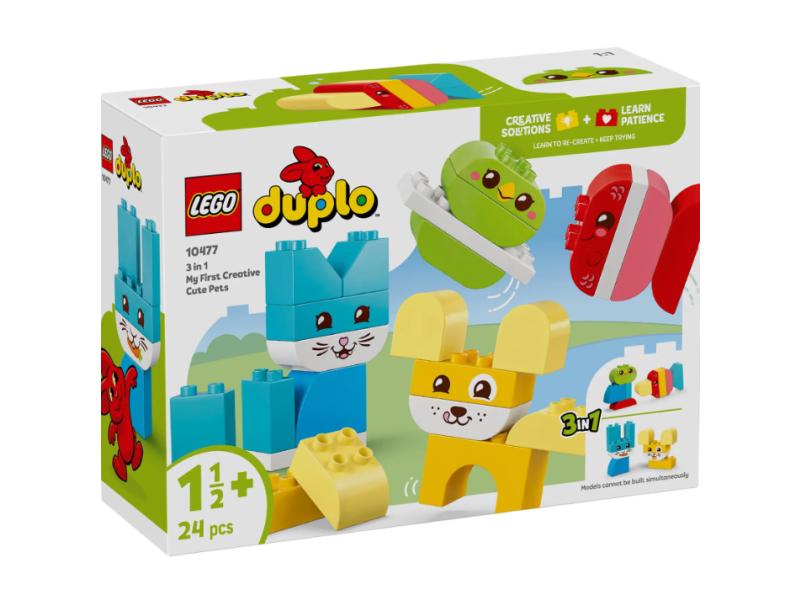 LEGO 3 u 1 Moji prvi kreativni slatki kućni ljubimci