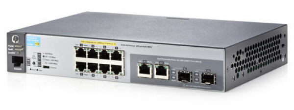ARUBA 2530 8 POE+PS switch, 8xRJ45 100MB/S, POE+