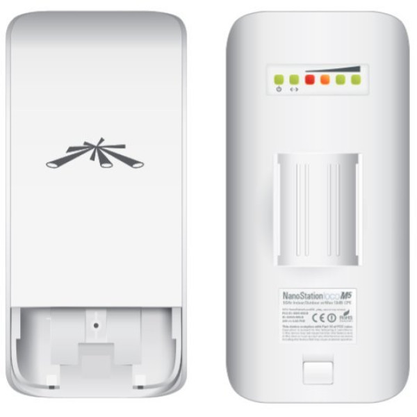 Ubiquiti NanoStation Loco M2, outdoor 2.4Ghz MIMO, 2x 8dBi, AirMax