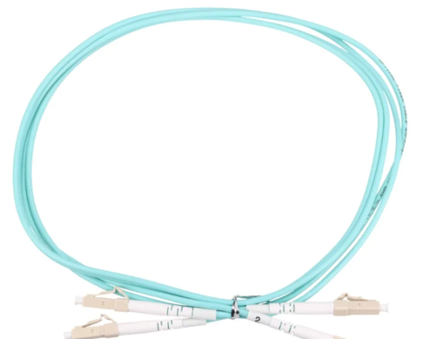 Extralink LC/UPC-LC/UPC Multi Mode, OM3, Duplex, 3mm, 1m