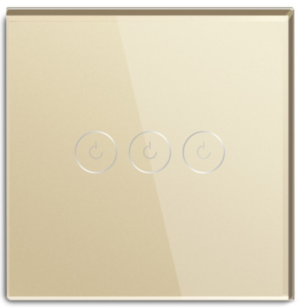 3G1W 300W Zlatni (TOUCH SWITCH)