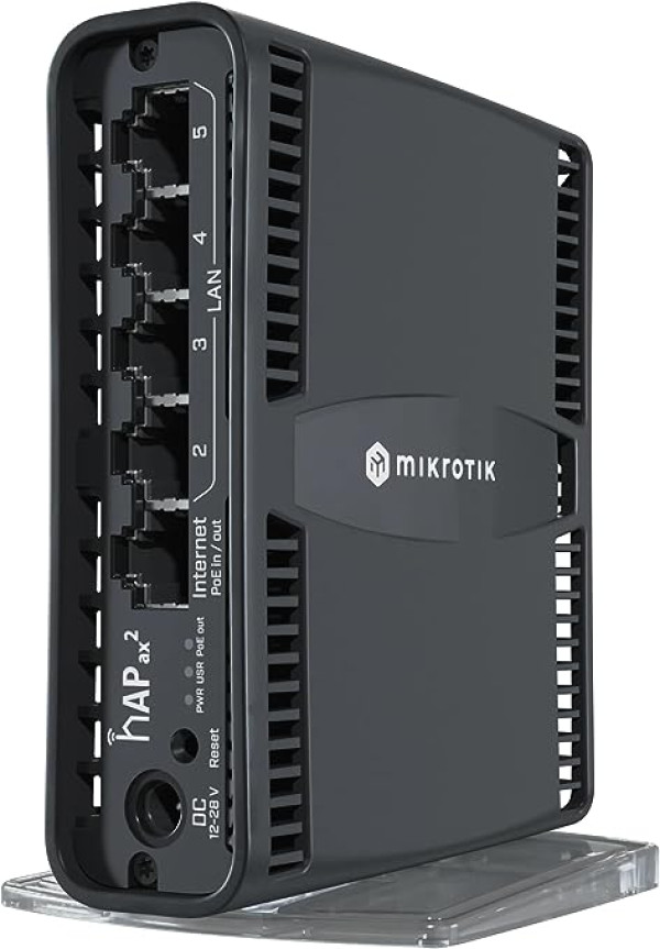 MikroTik C52iG-5HaxD2HaxD-TC hAP ax2 with RouterOS L4 license