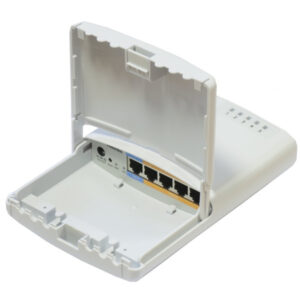 MikroTik RB750P-PBr2 PowerBox(RouterOS L4) with outdoor case