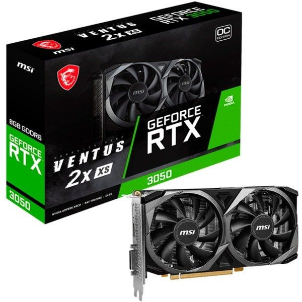 Grafička kartica RTX 3050 8GB MSI Ventus 2X XS OC GDDR6