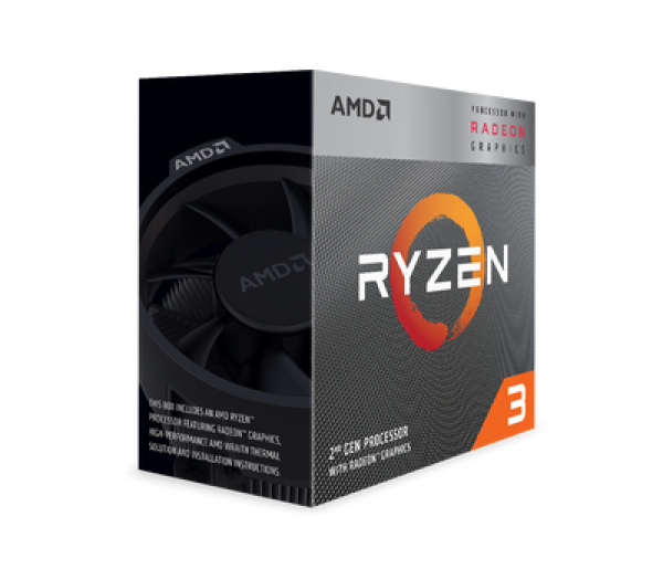 Procesor AMD Ryzen 3 3200G/3.6 GHz- Box 4x3600MHz